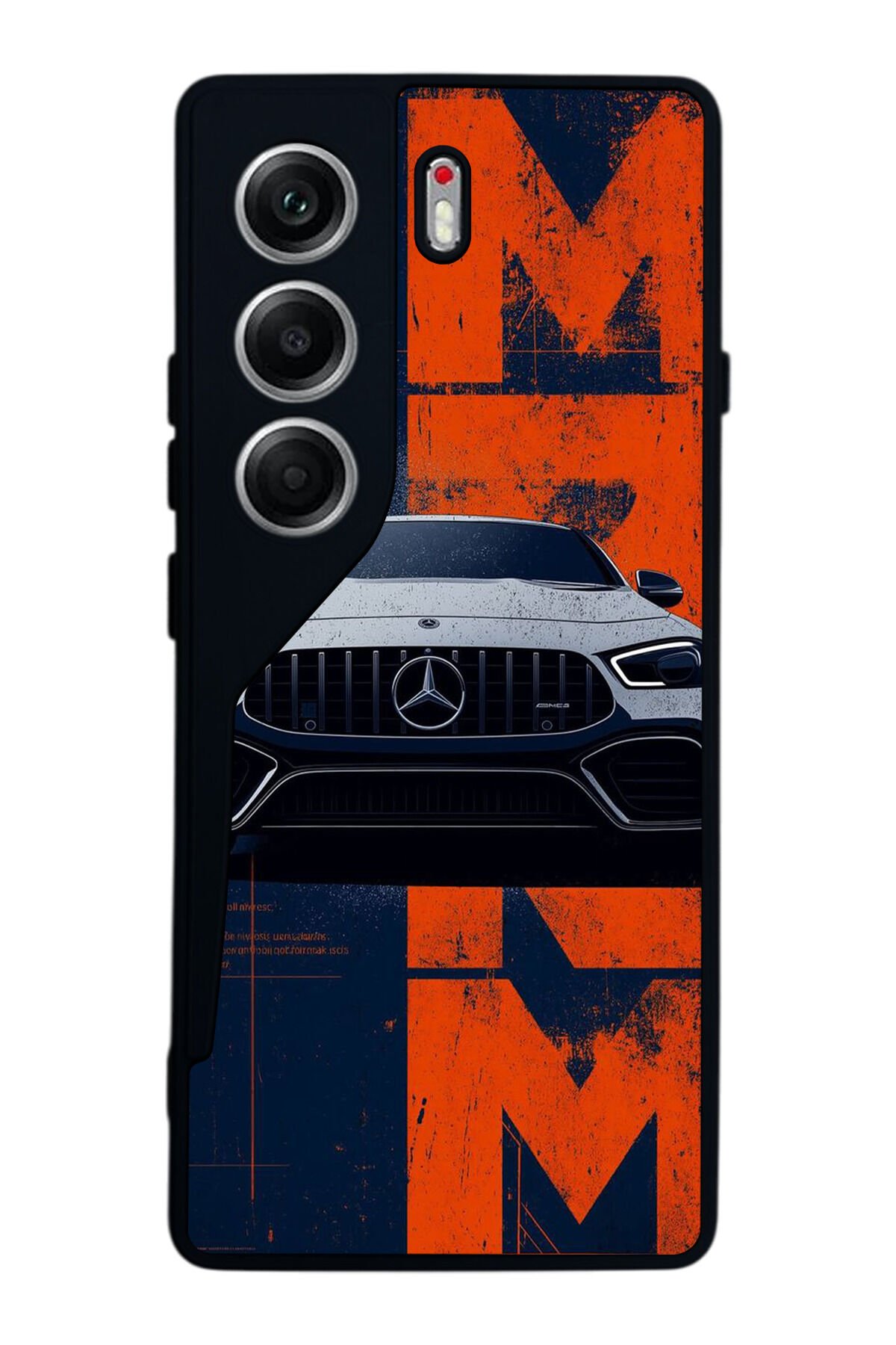 Tecno Camon 40 Uyumlu Mercedes Tasarımlı Glossy Premium Kılıf