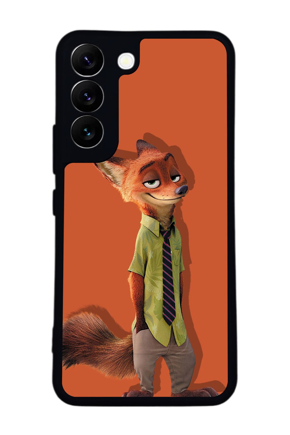 Samsung Galaxy S22 Uyumlu Zootropolis Tasarımlı Glossy Premium Kılıf