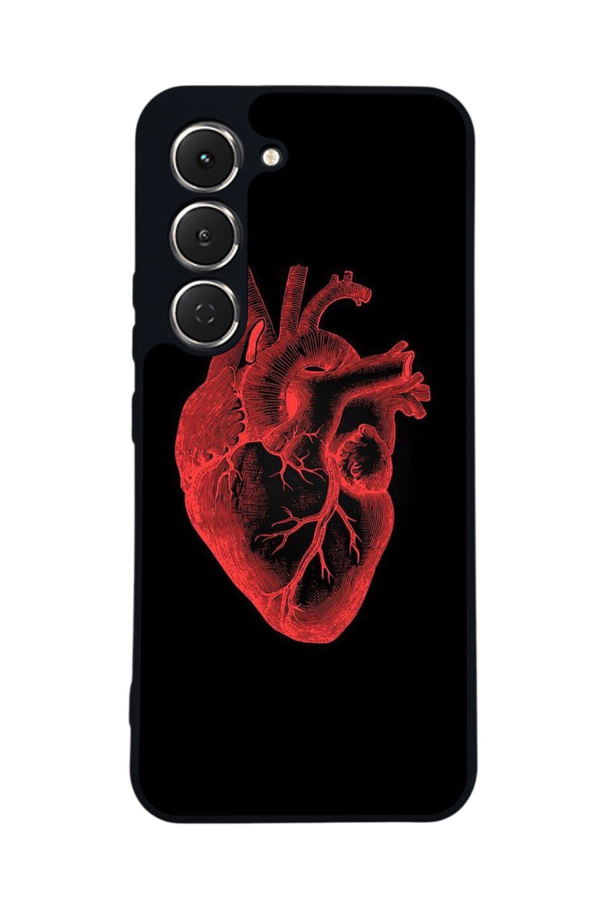 Tecno Spark 40 Pro Uyumlu Kalp Love Tasarımlı Glossy Premium Kılıf