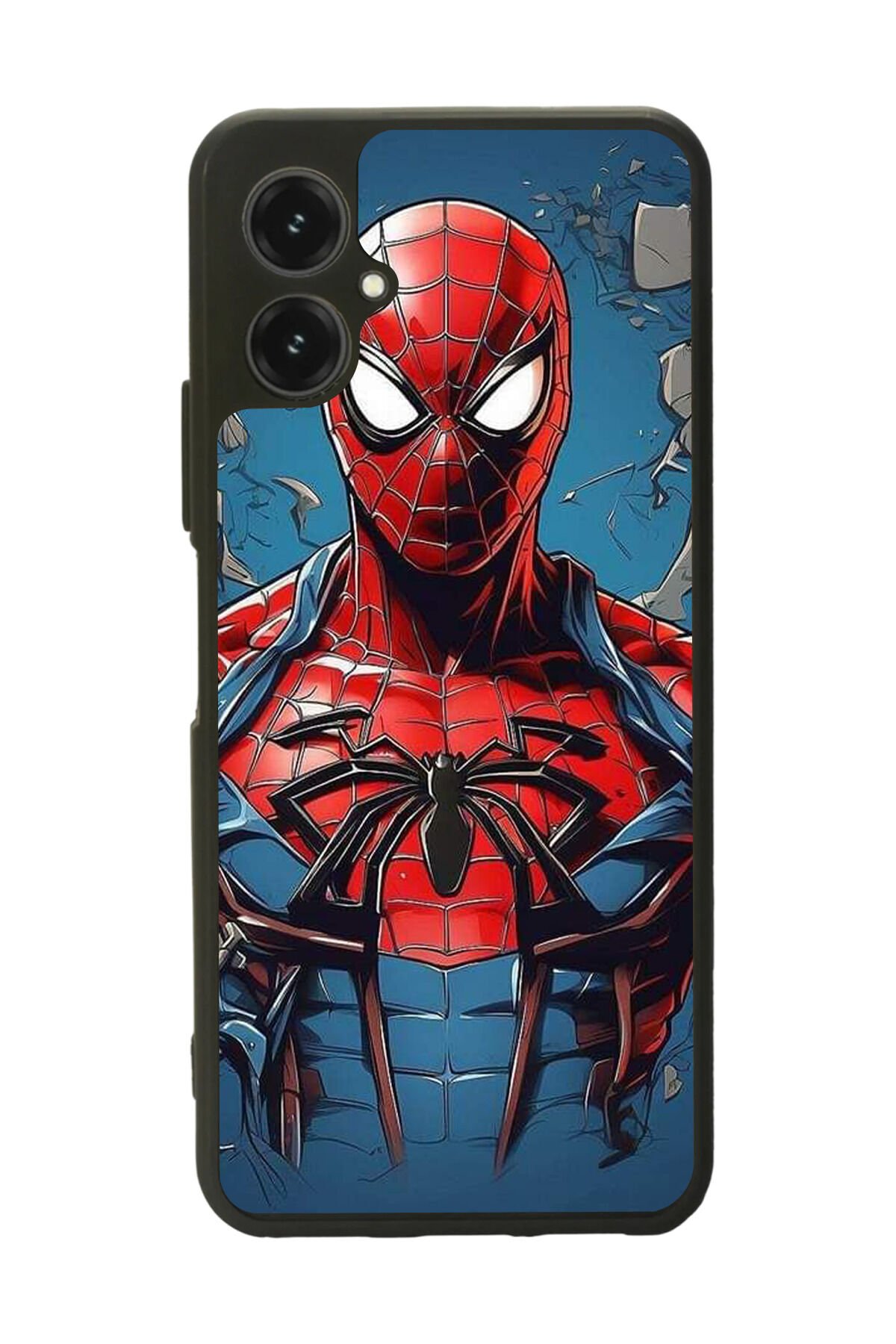 Omix X5 Uyumlu Spider Man ( Örümcek Adam ) Tasarımlı Glossy Premium Kılıf