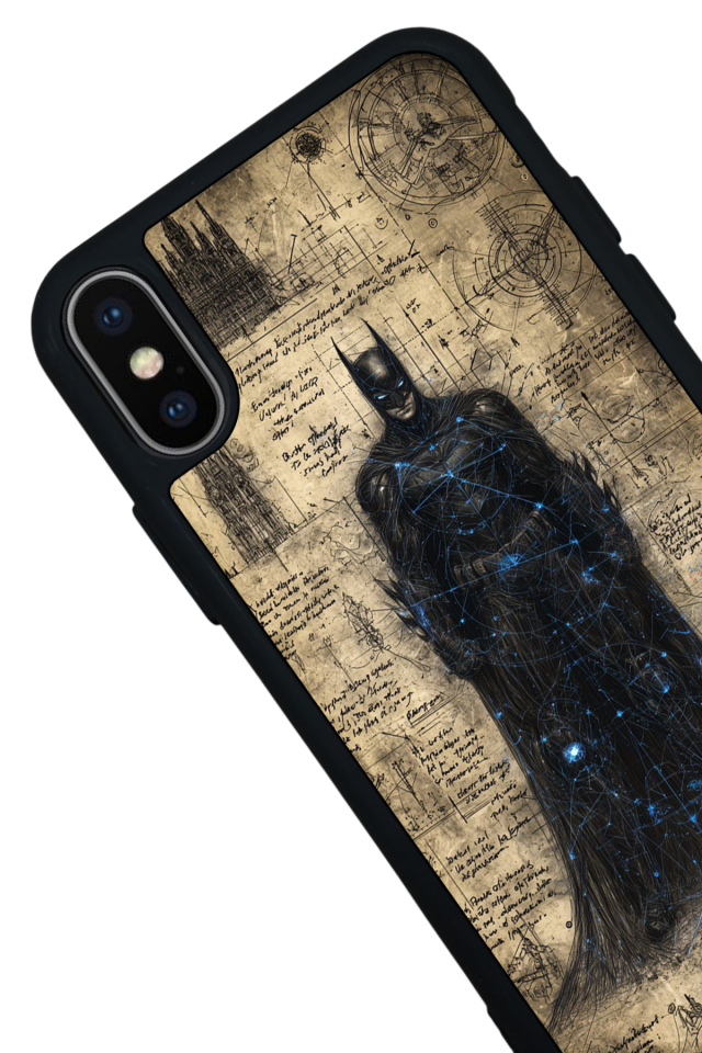 iPhone XS Max Uyumlu Batman Tasarımlı Glossy Premium Kılıf