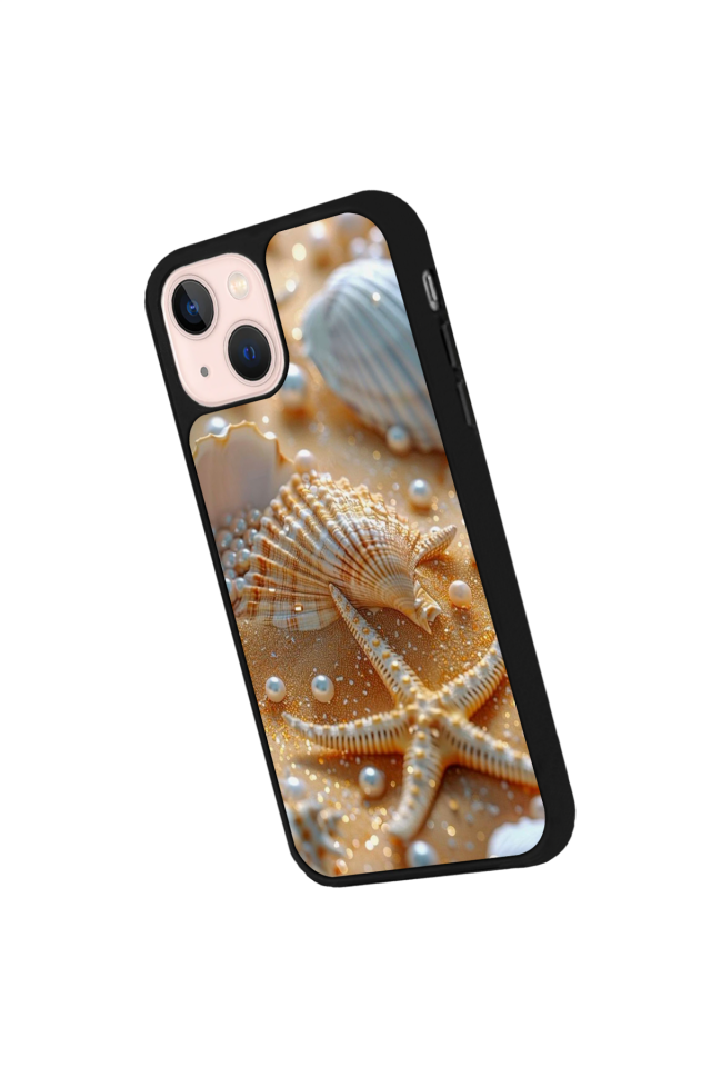 iPhone 14 Plus Uyumlu  İnci Tasarımlı Glossy Premium Kılıf