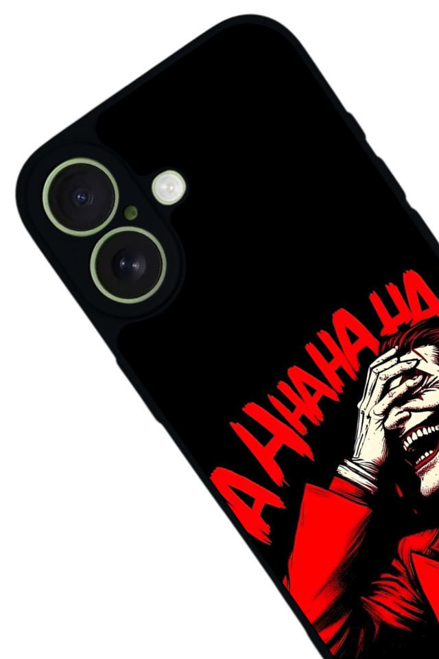iPhone 17 Uyumlu Joker Tasarımlı Glossy Premium Kılıf