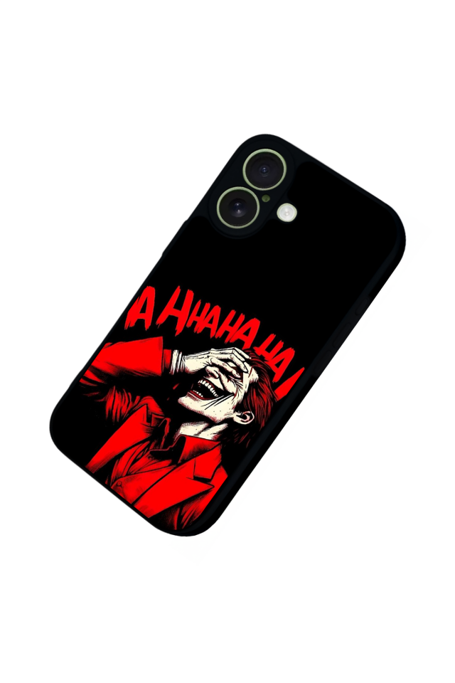 iPhone 17 Uyumlu Joker Tasarımlı Glossy Premium Kılıf