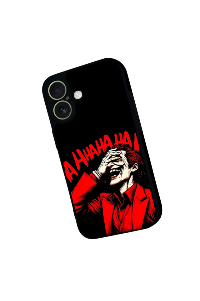 iPhone 17 Uyumlu Joker Tasarımlı Glossy Premium Kılıf