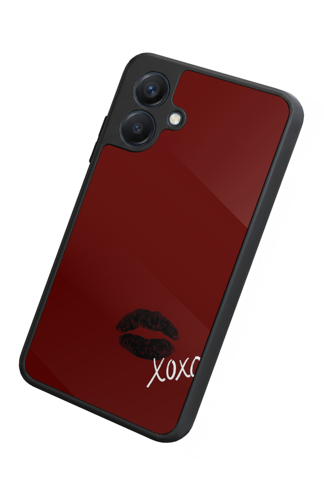 Samsung Galaxy A07 Uyumlu Kalp Love Tasarımlı Glossy Premium Kılıf