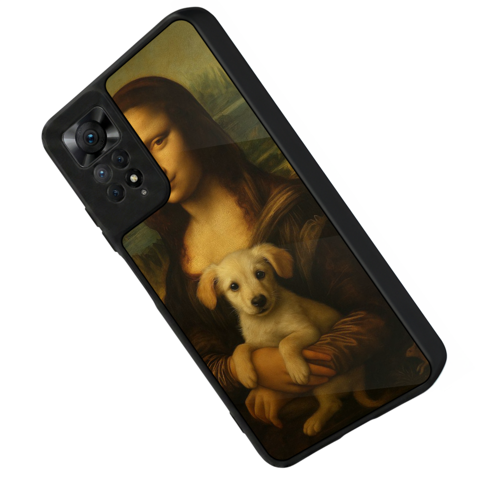 Xiaomi Redmi Note 11 Pro Uyumlu Monalisa Tasarımlı Glossy Premium Kılıf