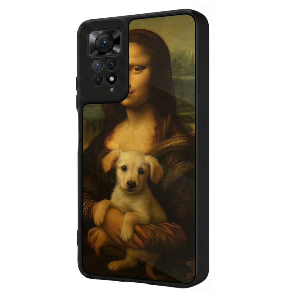 Xiaomi Redmi Note 11 Pro Uyumlu Monalisa Tasarımlı Glossy Premium Kılıf