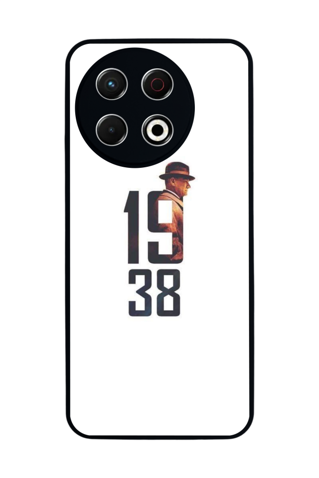 Tecno Spark 30 Pro Uyumlu Mustafa Kemal Ataturk Tasarımlı Glossy Premium Kılıf