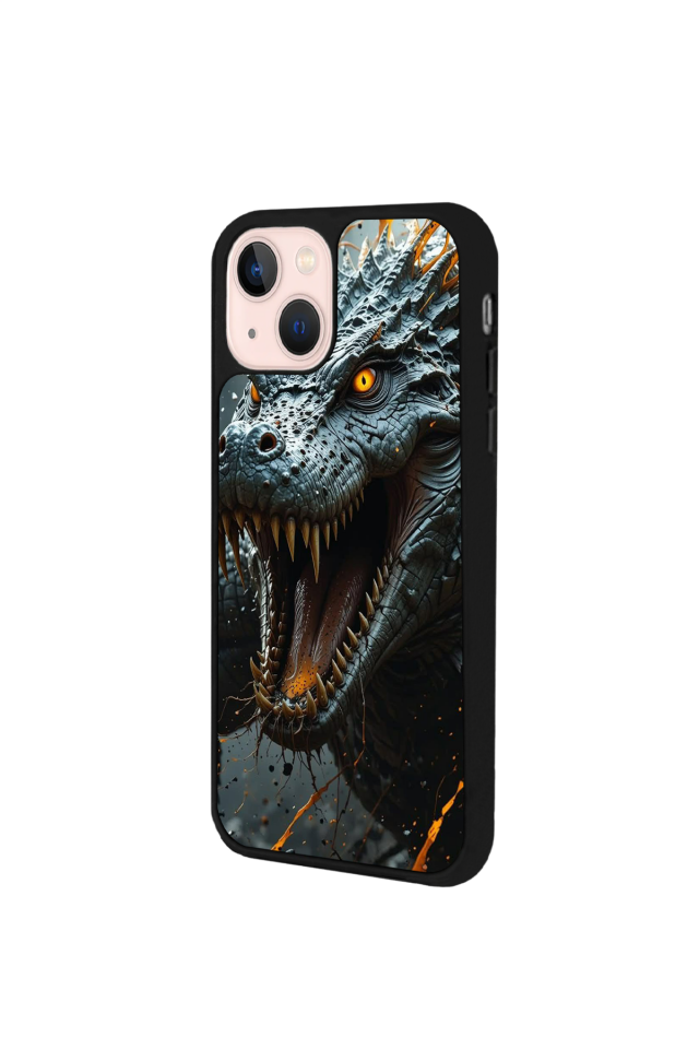 iPhone 13/14 Uyumlu T-ReiPhone 13/14 Tasarımlı Glossy Premium Kılıf