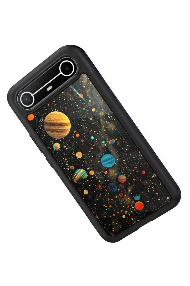 Tecno Spark Slim 5G Uyumlu Uzay Tasarımlı Glossy Premium Kılıf