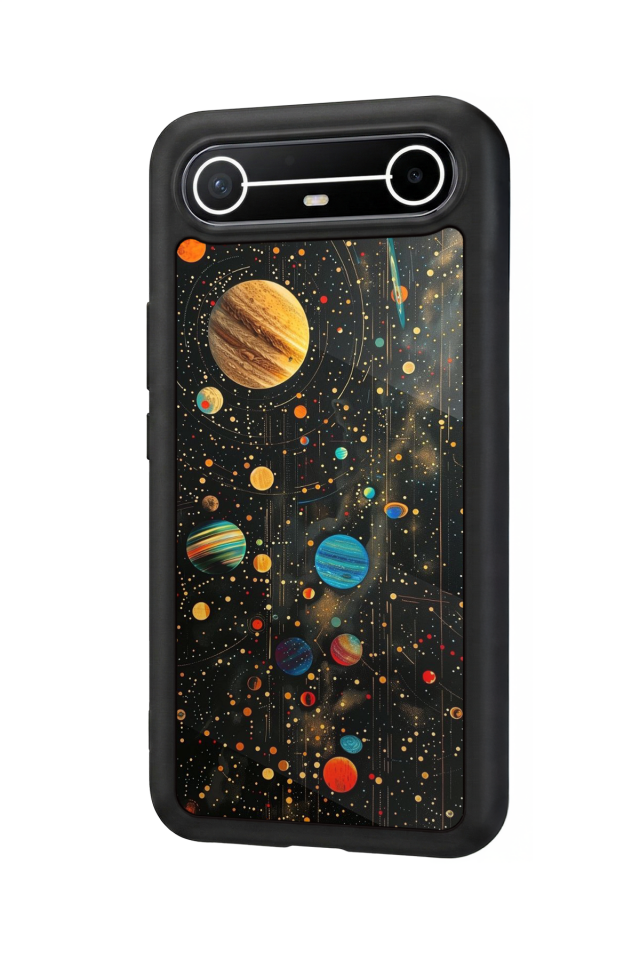 Tecno Spark Slim 5G Uyumlu Uzay Tasarımlı Glossy Premium Kılıf