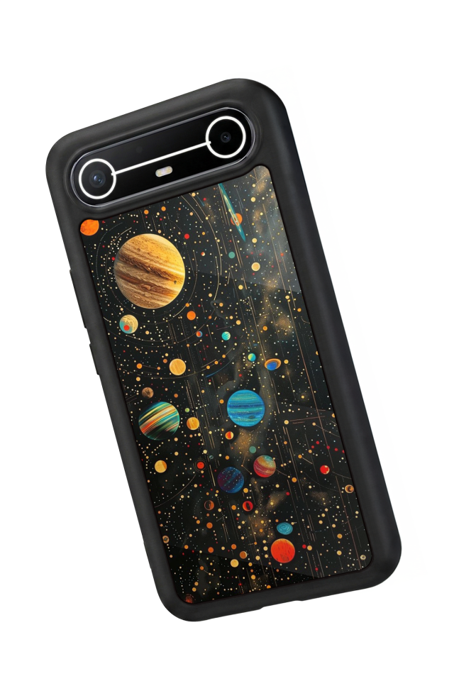 Tecno Spark Slim 5G Uyumlu Uzay Tasarımlı Glossy Premium Kılıf