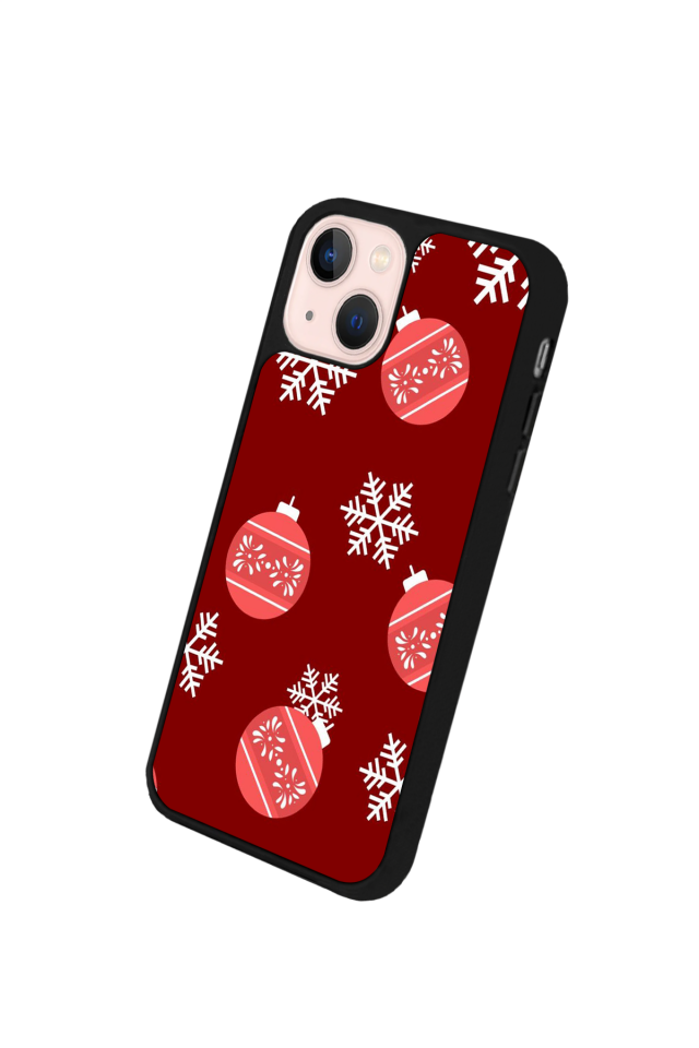 iPhone 15 Uyumlu Yilbasi Christmas Tasarımlı Glossy Premium Kılıf