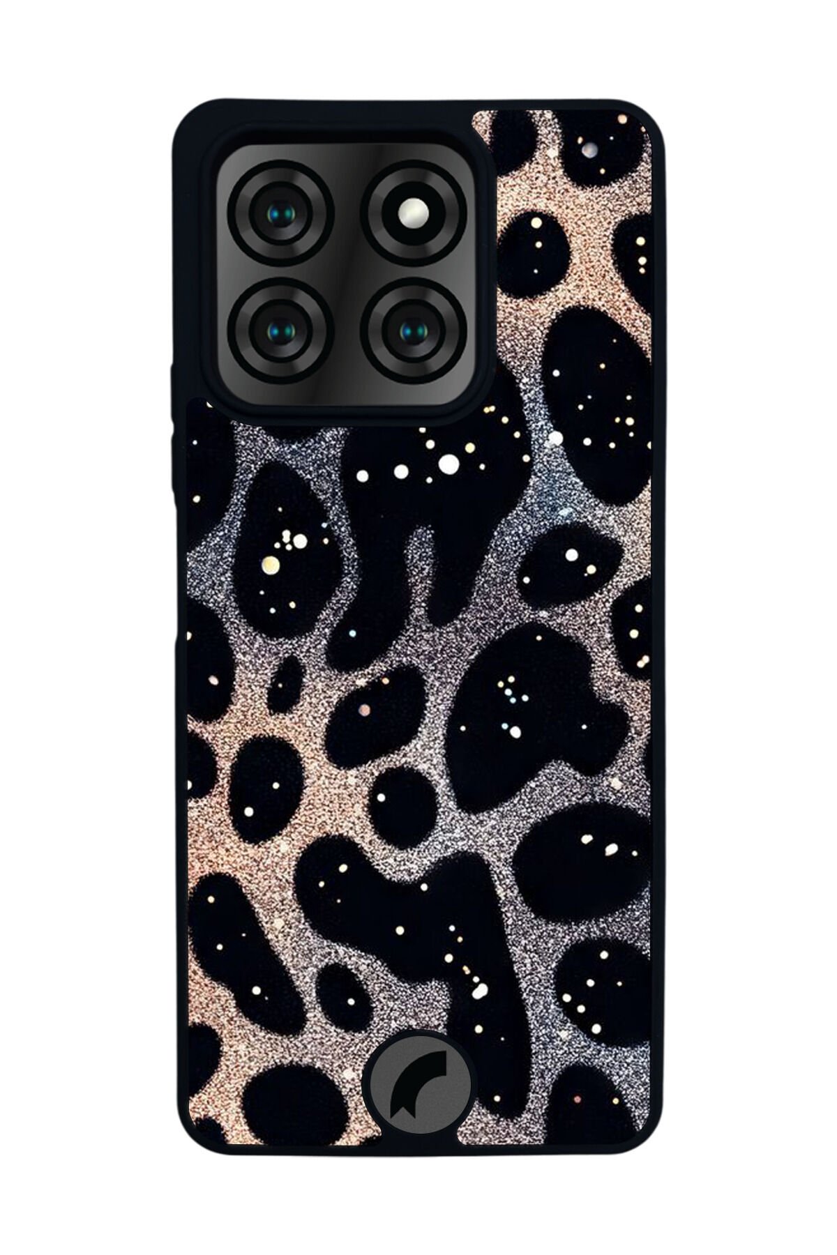Reeder S71 Uyumlu Hologram Leopar Tasarımlı Glossy Premium Kılıf
