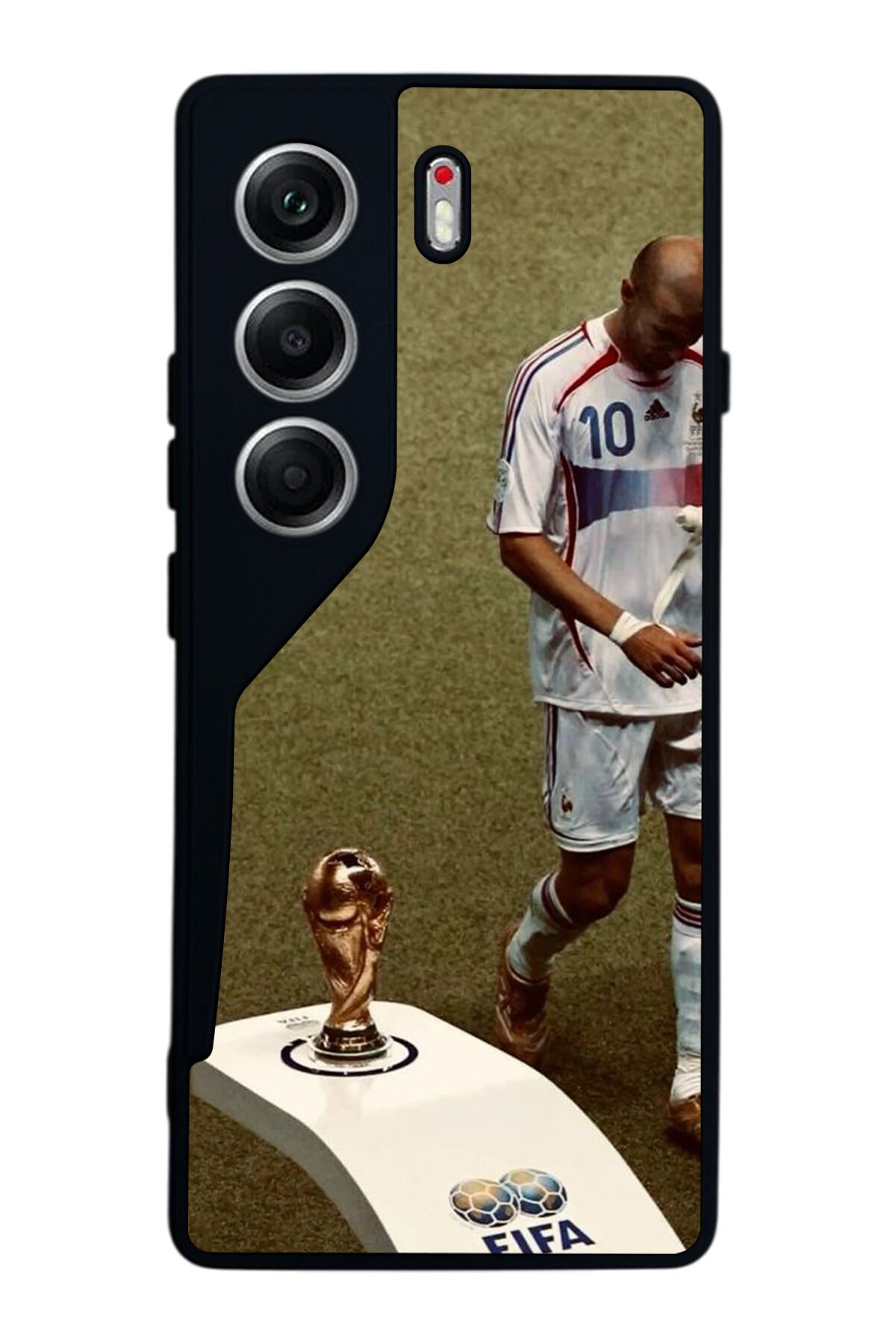 Tecno Camon 40 Uyumlu Zidane Tasarımlı Glossy Premium Kılıf