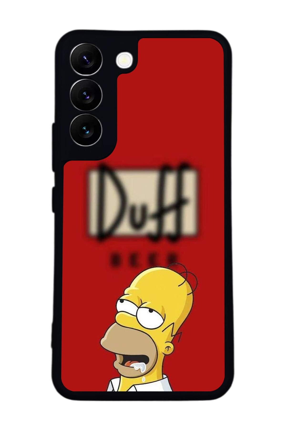 Samsung Galaxy S22 Uyumlu The Simpsons Tasarımlı Glossy Premium Kılıf