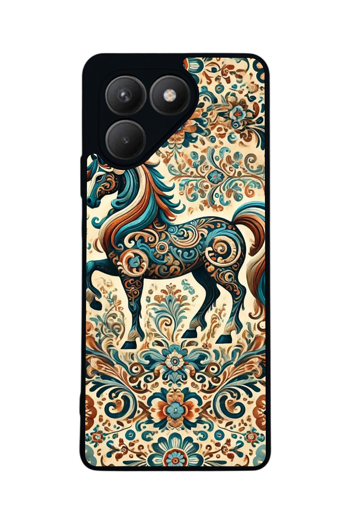 Tecno Pova 7 Mat Uyumlu Siyah Kılıf – Yumuşak Silikon, Koruyucu, Şok Emici Kapak