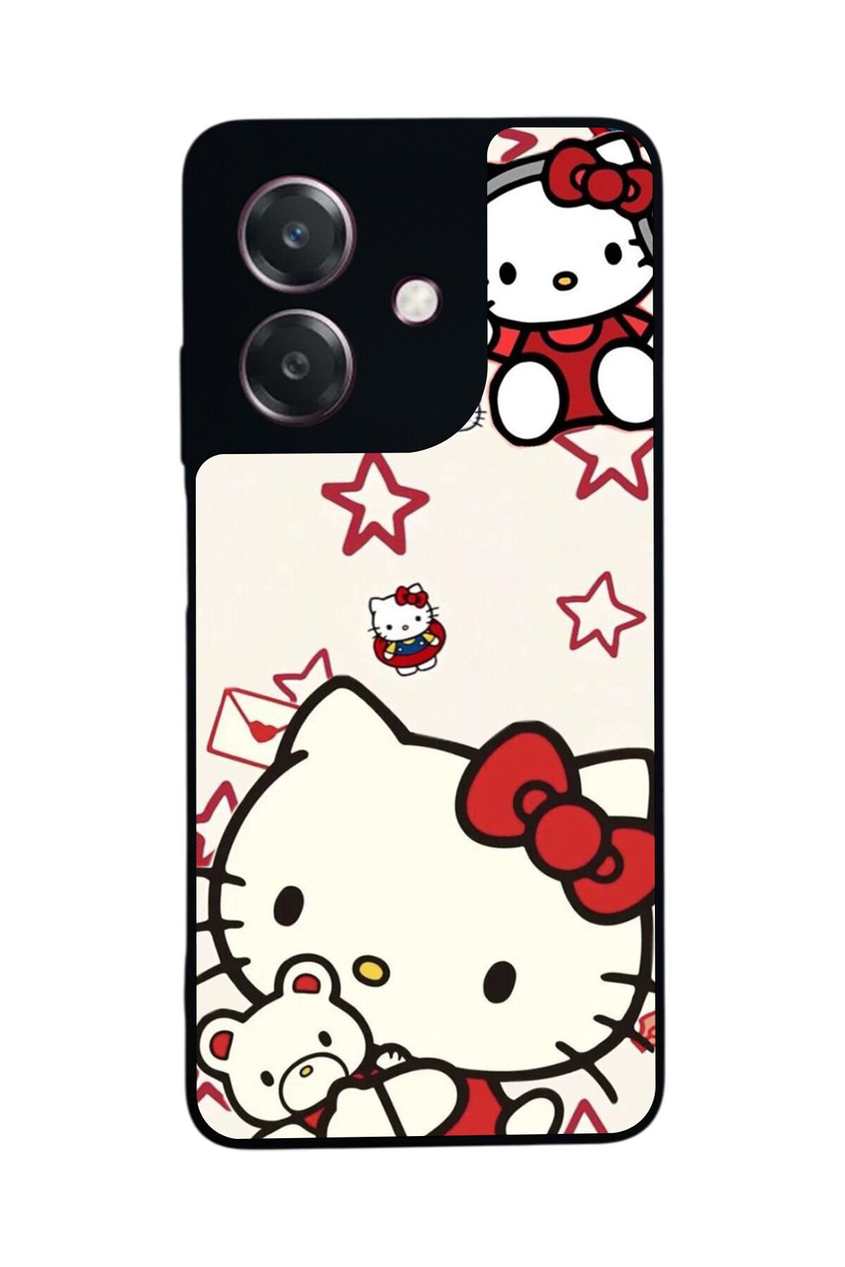 Oppo A3 5G Uyumlu HelloKitty Tasarımlı Glossy Premium Kılıf