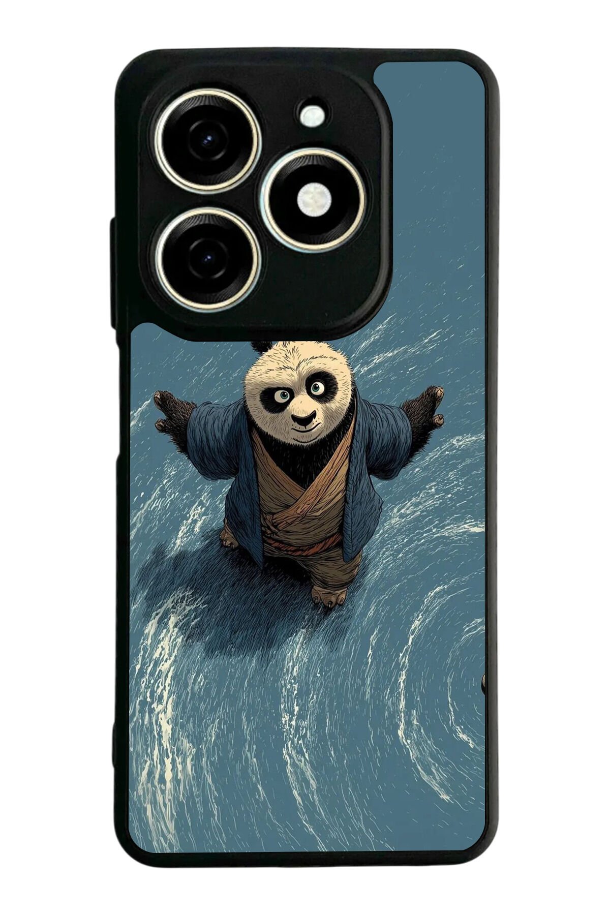 Infınıx Smart 8 Pro Uyumlu Kung Fu Panda Tasarımlı Glossy Premium Kılıf