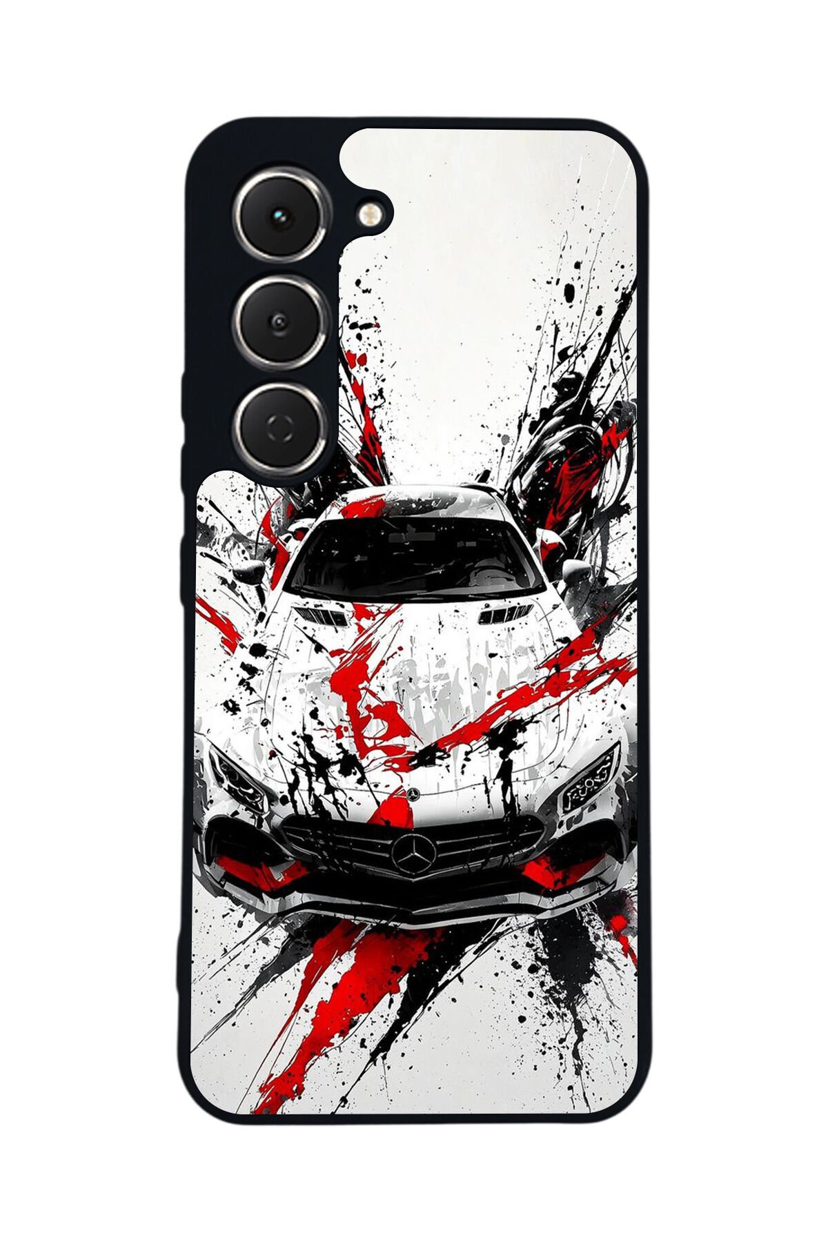 Tecno Spark 40 Pro Uyumlu Mercedes Tasarımlı Glossy Premium Kılıf