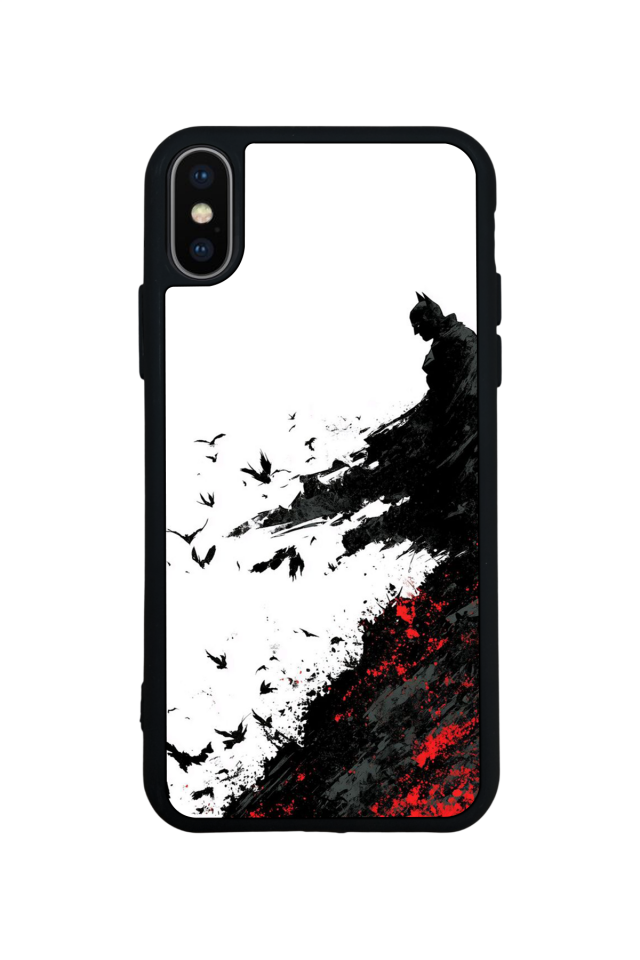 iPhone XS Max Uyumlu Batman Tasarımlı Glossy Premium Kılıf