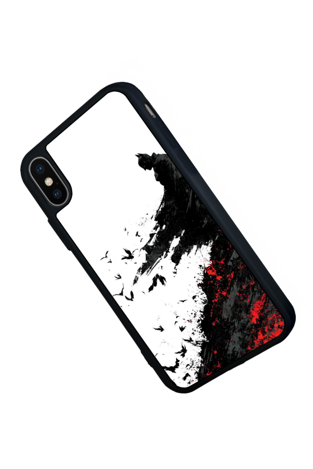 iPhone XS Max Uyumlu Batman Tasarımlı Glossy Premium Kılıf