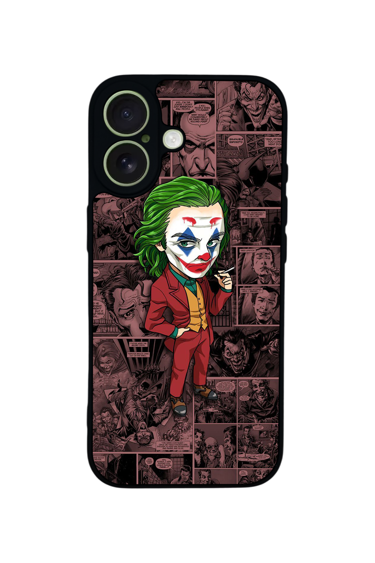 iPhone 17 Uyumlu Joker Tasarımlı Glossy Premium Kılıf