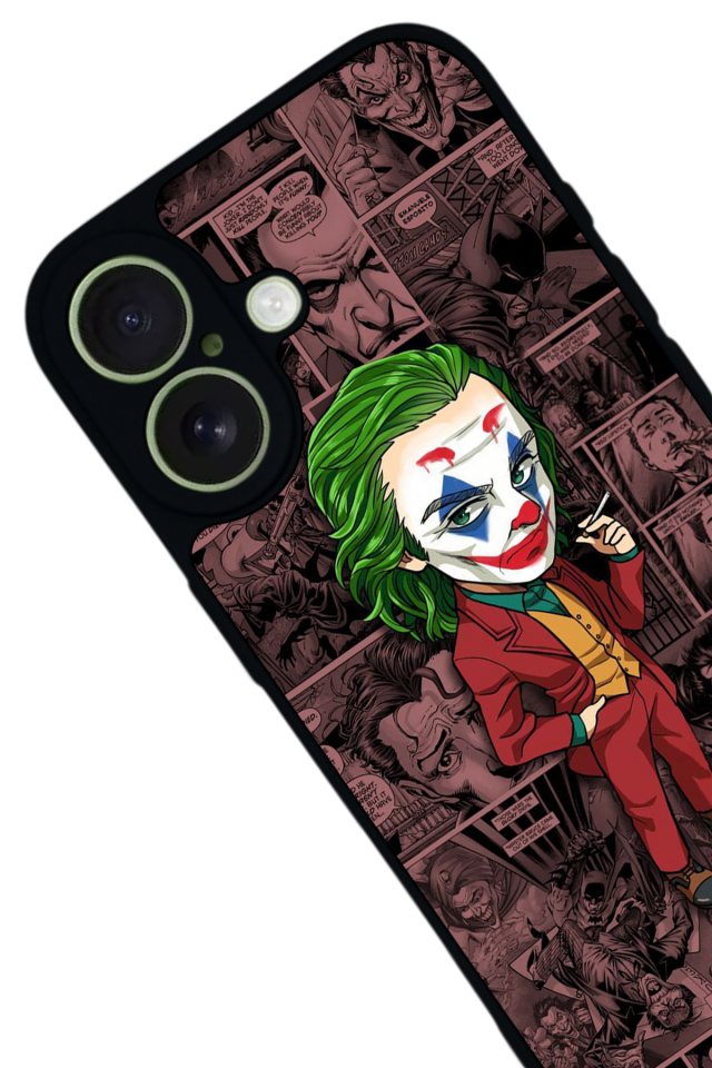 iPhone 17 Uyumlu Joker Tasarımlı Glossy Premium Kılıf
