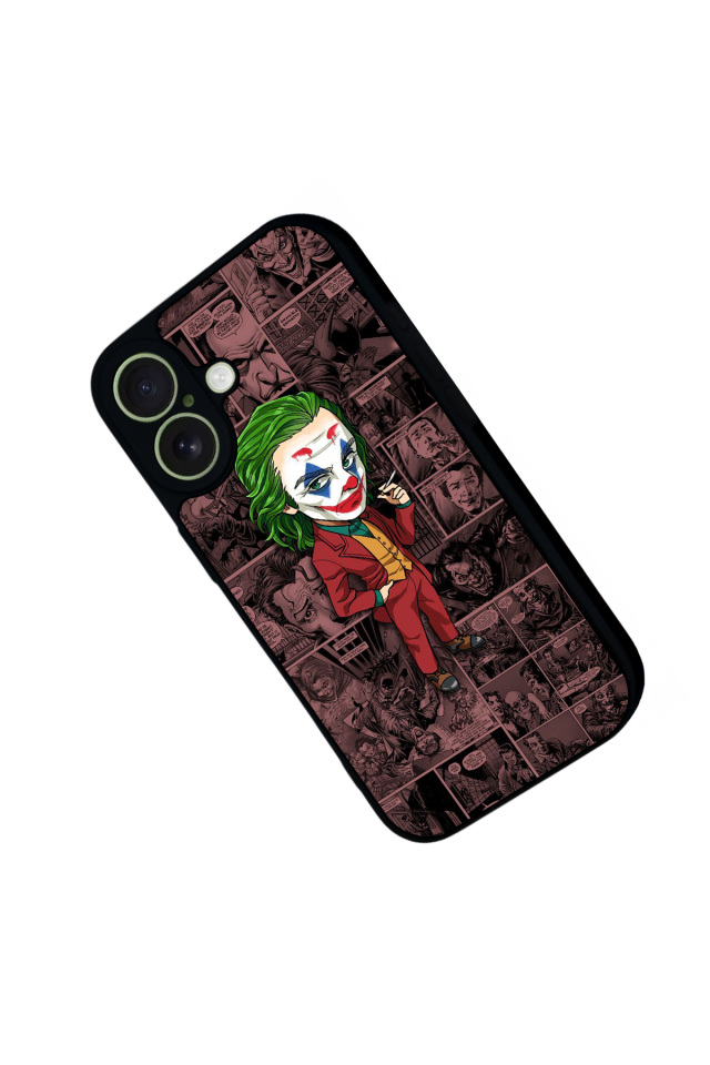 iPhone 17 Uyumlu Joker Tasarımlı Glossy Premium Kılıf