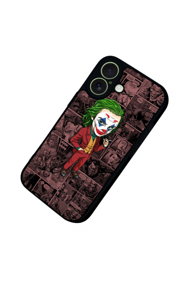 iPhone 17 Uyumlu Joker Tasarımlı Glossy Premium Kılıf