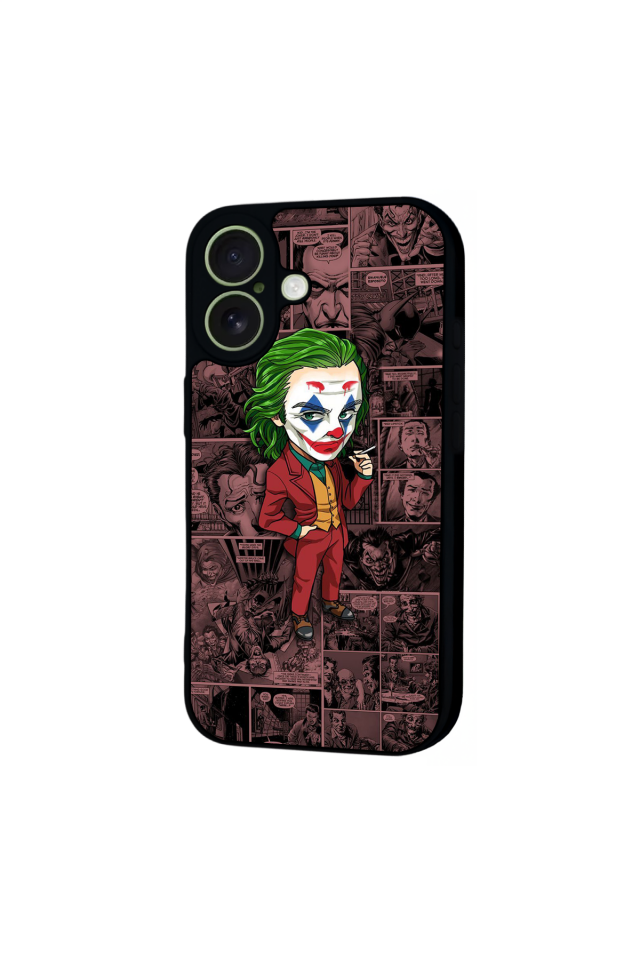 iPhone 17 Uyumlu Joker Tasarımlı Glossy Premium Kılıf