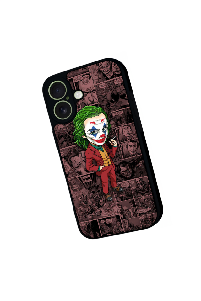 iPhone 17 Uyumlu Joker Tasarımlı Glossy Premium Kılıf