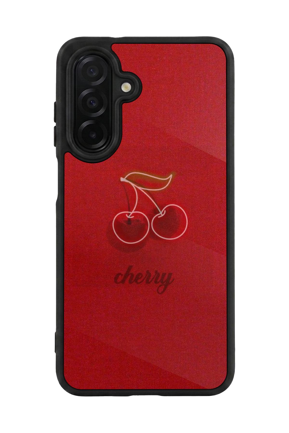 Samsung Galaxy A36 Uyumlu Kiraz Tasarımlı Glossy Premium Kılıf