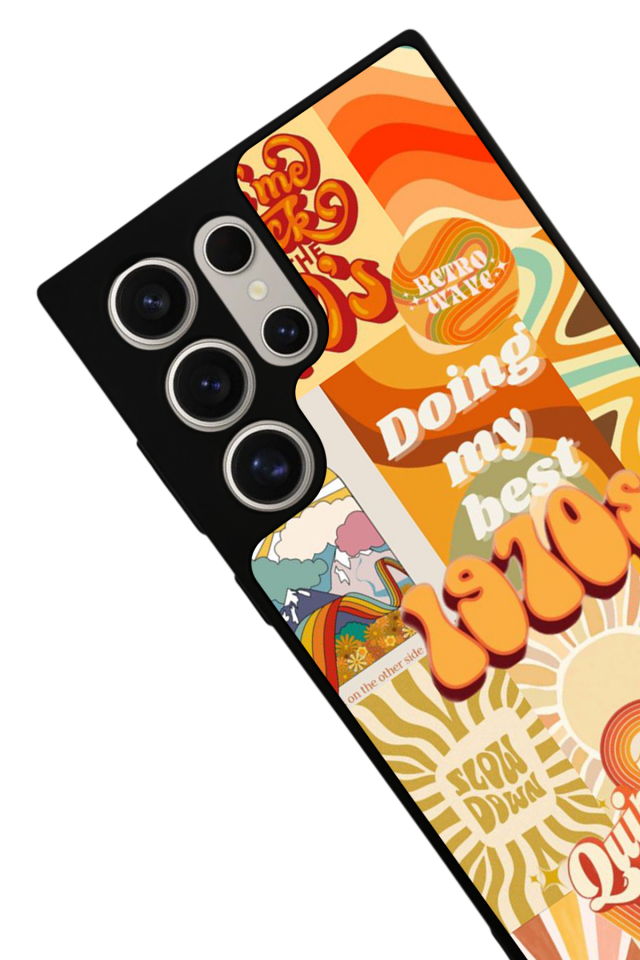 Samsung Galaxy S22 Ultra Uyumlu Poster Tasarımlı Glossy Premium Kılıf