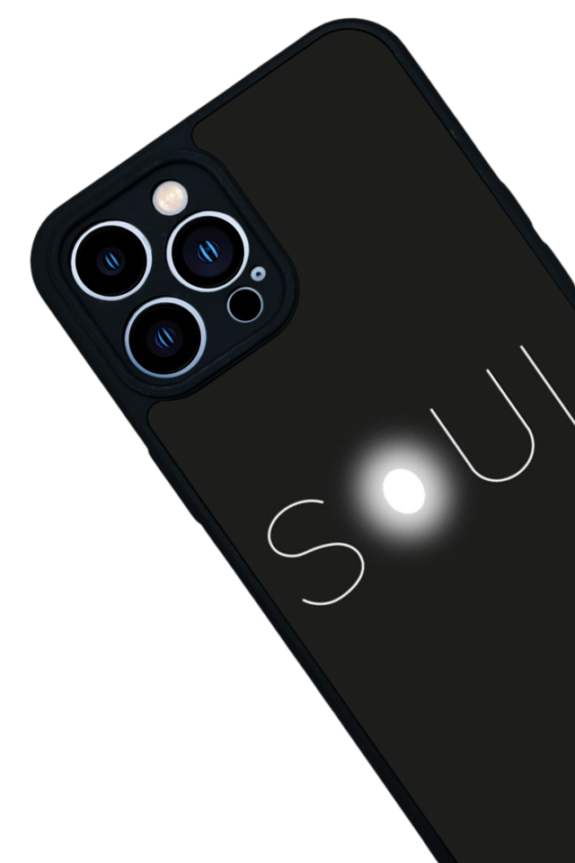 iPhone 12 Pro Max Uyumlu SOUL Tasarımlı Glossy Premium Kılıf