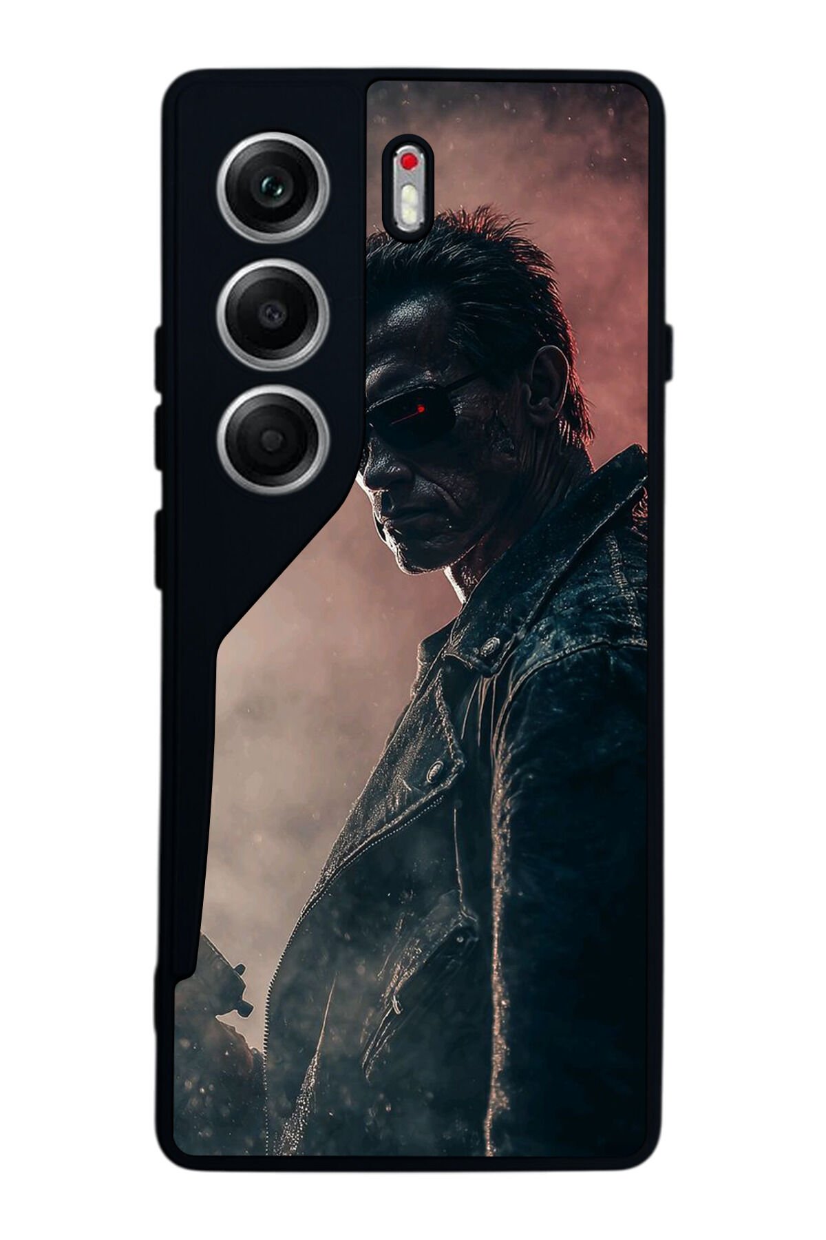 Tecno Camon 40 Uyumlu Terminator Tasarımlı Glossy Premium Kılıf