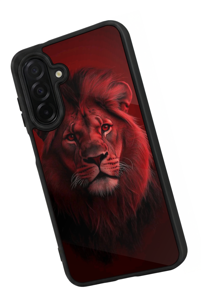 Samsung Galaxy A26 Uyumlu Aslan Tasarımlı Glossy Premium Kılıf