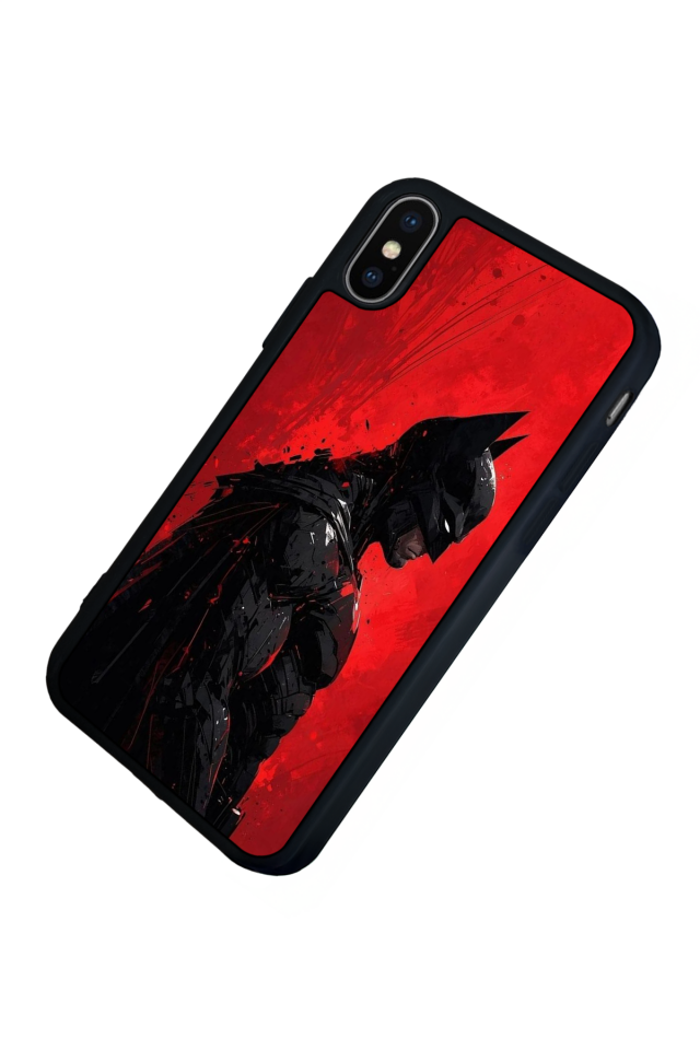 iPhone XS Max Uyumlu Batman Tasarımlı Glossy Premium Kılıf