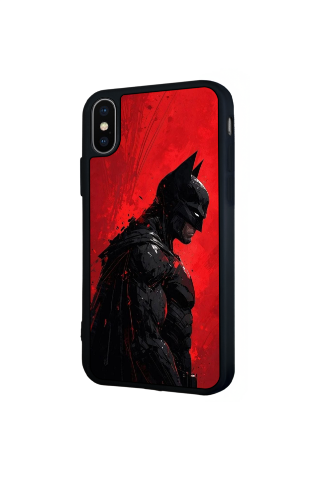 iPhone XS Max Uyumlu Batman Tasarımlı Glossy Premium Kılıf
