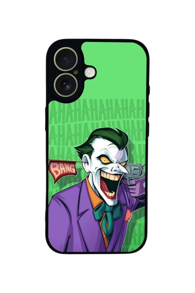 iPhone 17 Uyumlu Joker Tasarımlı Glossy Premium Kılıf