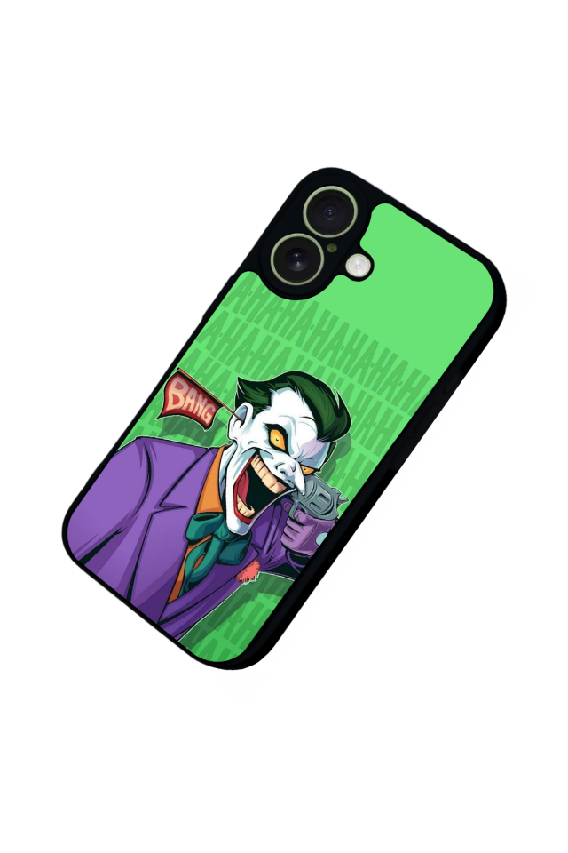 iPhone 17 Uyumlu Joker Tasarımlı Glossy Premium Kılıf