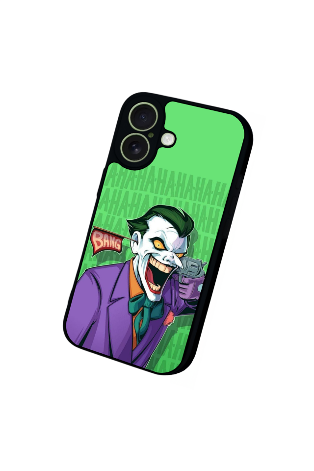 iPhone 17 Uyumlu Joker Tasarımlı Glossy Premium Kılıf