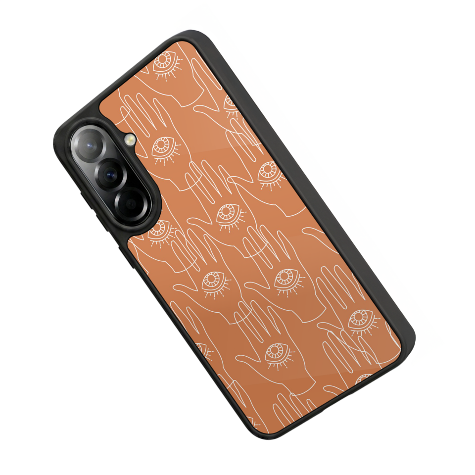 Samsung Galaxy A57 Uyumlu Line Art Tasarımlı Glossy Premium Kılıf