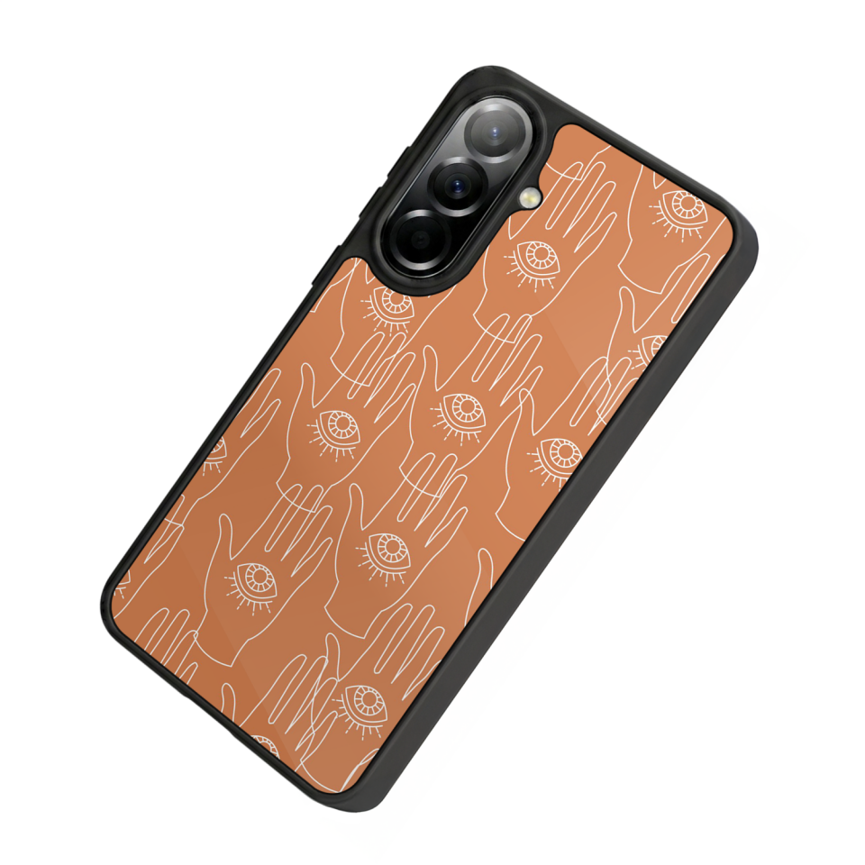 Samsung Galaxy A57 Uyumlu Line Art Tasarımlı Glossy Premium Kılıf