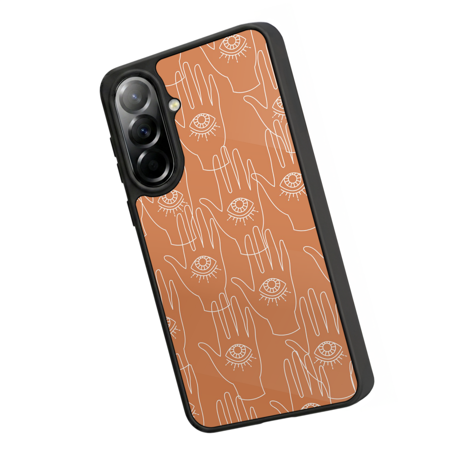 Samsung Galaxy A57 Uyumlu Line Art Tasarımlı Glossy Premium Kılıf