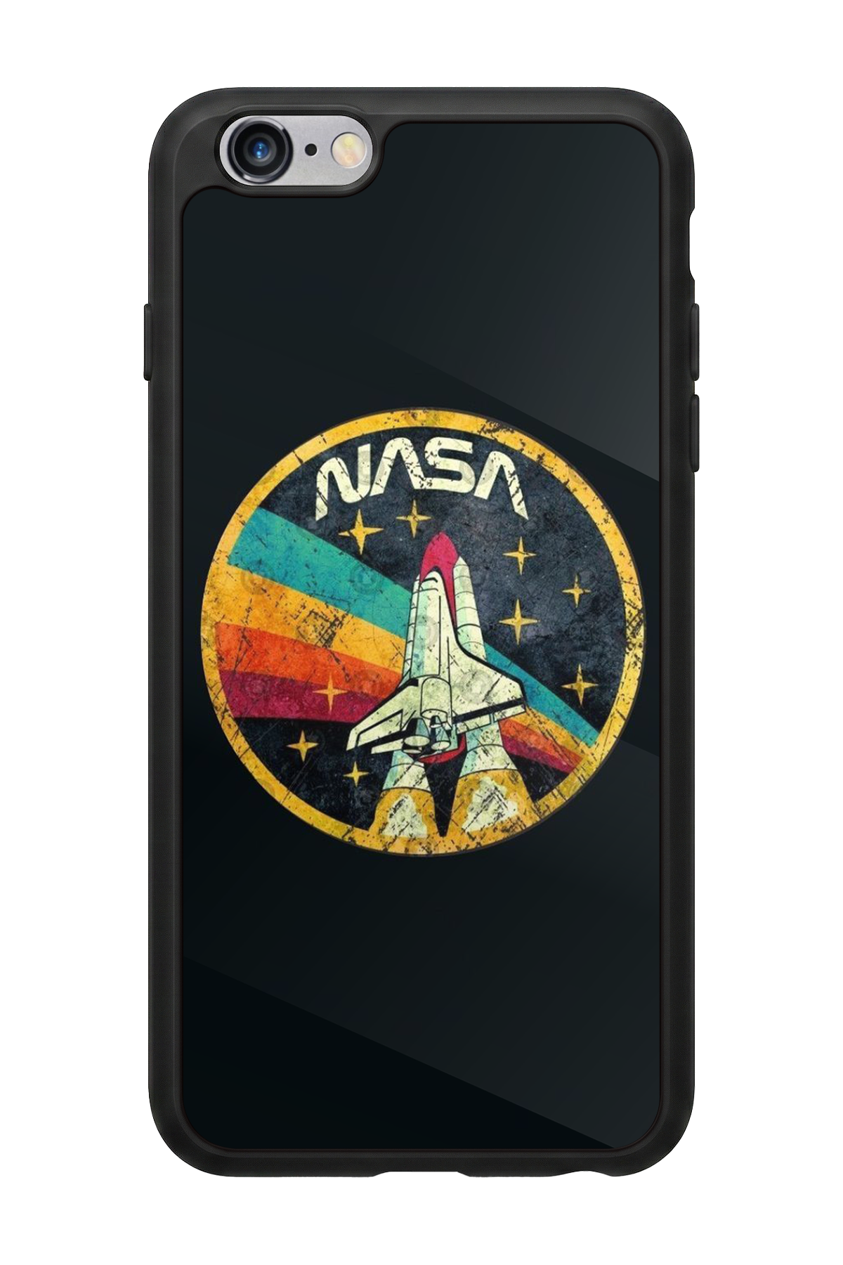 iPhone 6s Plus Uyumlu Nasa Tasarımlı Glossy Premium Kılıf