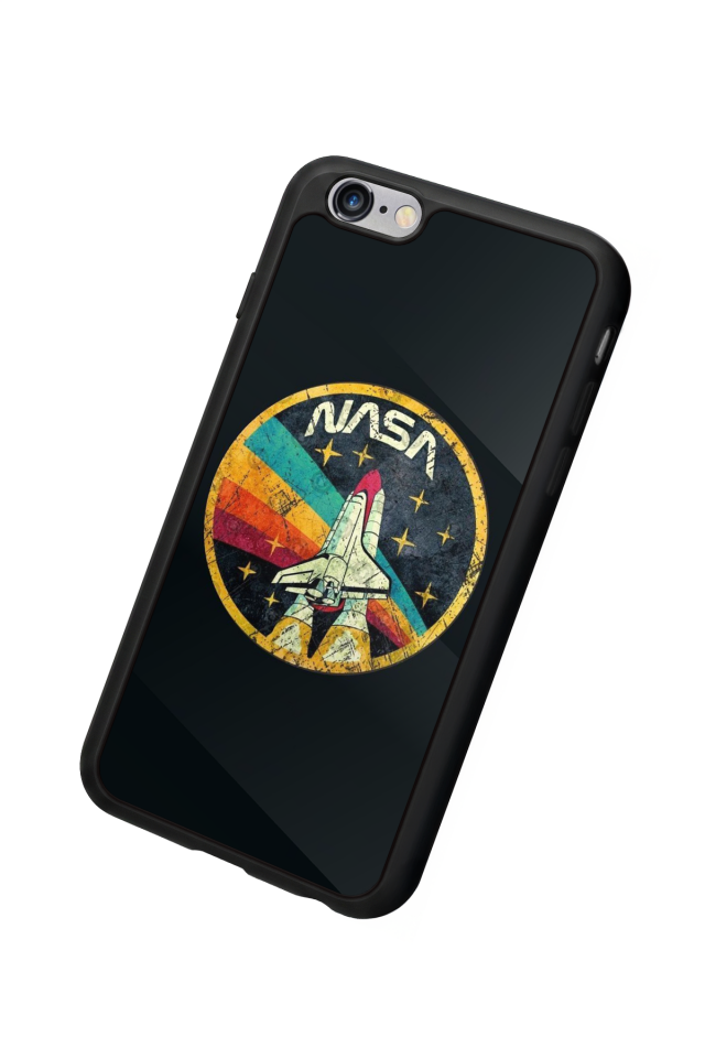 iPhone 6s Plus Uyumlu Nasa Tasarımlı Glossy Premium Kılıf