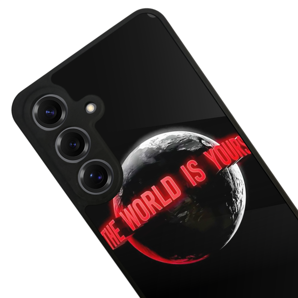 Samsung Galaxy S25 Uyumlu Scarface Tasarımlı Glossy Premium Kılıf