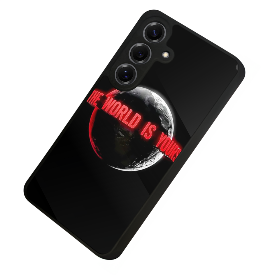 Samsung Galaxy S25 Uyumlu Scarface Tasarımlı Glossy Premium Kılıf